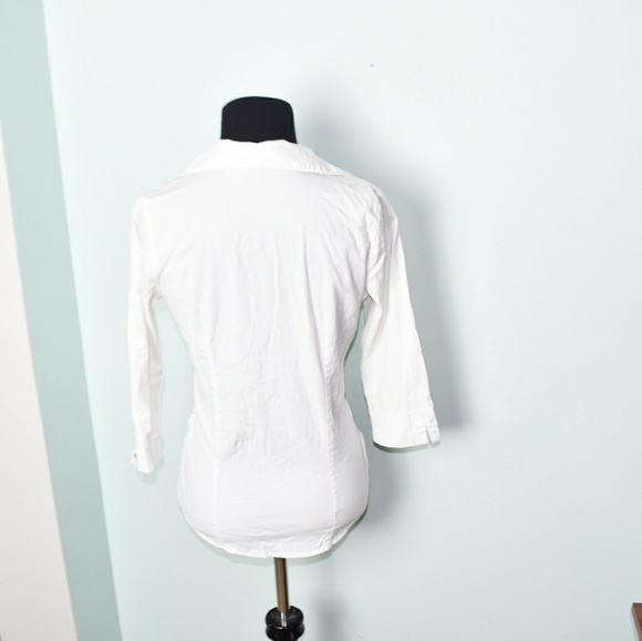 Adorable Ivory Button Down Shirt - Picture 2 of 2